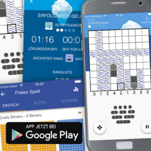 Bimaru für Android Smartphone